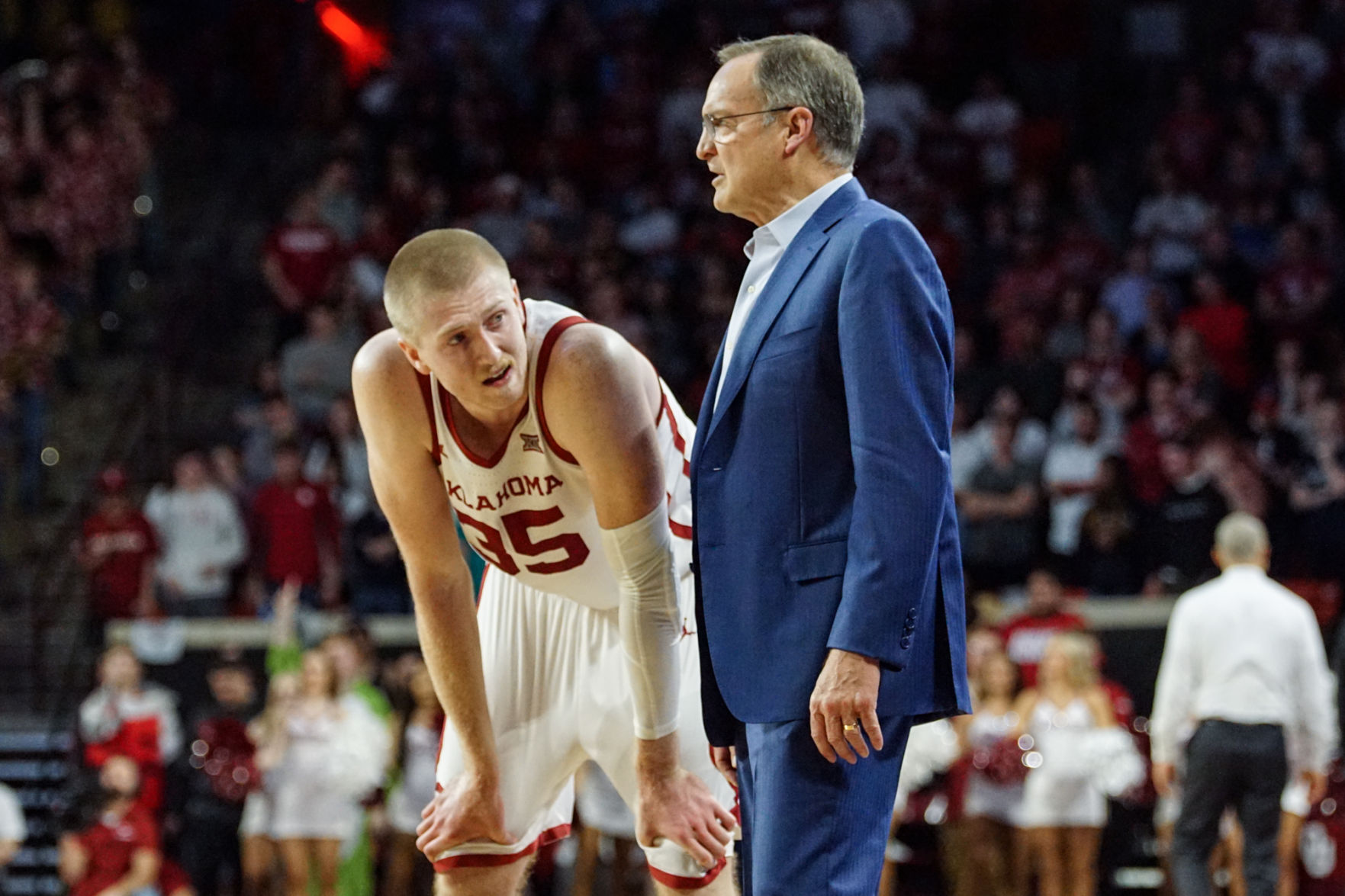 Brady Manek and Lon Kruger
